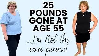 Weight Loss Journey VLOG: Lessons Learned as I SHED 25lbs at Age 55