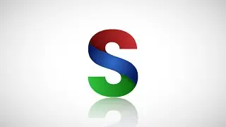 Lettre S Logo Design in GIMP