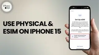 Dual SIM on iPhone 15 Pro Max! - How to Use Physical or eSIM!