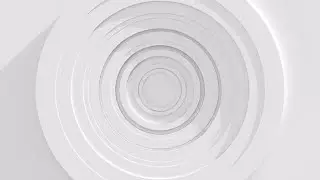 3D Concentric Circle Animation Stock Motion Graphics