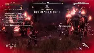 Prueba de piezas en disputa - Horizon Zero Dawn PS4