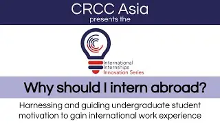 WHY SHOULD I INTERN ABROAD?  Harnessing and guiding undergraduate student motivation