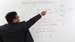 Class 12th–Parallel Combination of Capacitors |Electrostatic Potential & Capacitance|Tutorials Point