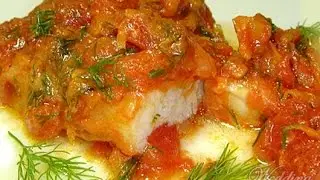 Рыба тушеная с морковкой