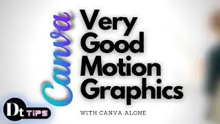 How to make Motion Graphics with Canva - 1