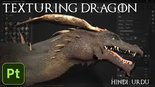 Texturing Hyper-Realistic Dragon in Substance Painter | Ultimate Realism Tutorial by Mazhar3D