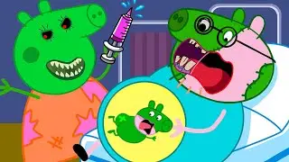 Zombie Apocalypse, Scary Zombies In Peppa Pig House Night ?? | Peppa Pig Funny Animation