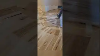 Refinishing a Solid Hickory Wood Floor - Go with the Grain!