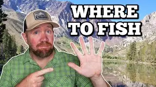 Where to FISH | Eastern Sierra SUMMER 2021 |  Top 5 Spots