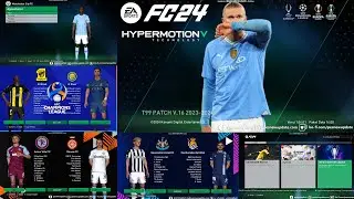 PES 2017 New Graphic Menu EA FC 2024 V3