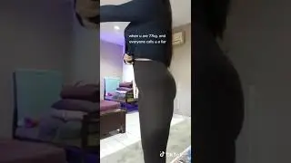 TikTok - ABG SEMOK LEGGING HITAM