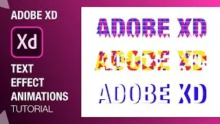 Awesome Text Effects in Adobe Xd | Auto Animate Tutorial | Design Weekly