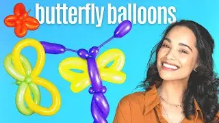 Balloon Animal Butterfly - Learn How to Make Butterfly Balloon Animals