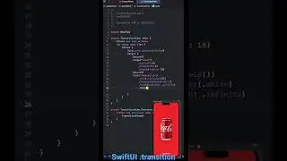 SwiftUI Transition | Fast tutorial