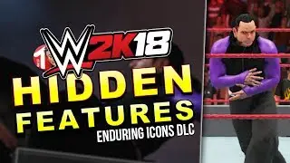 WWE 2K18 - HIDDEN FEATURES You Might Not Know! (Hardy Boyz, Menu, New DLC Special Moves!)