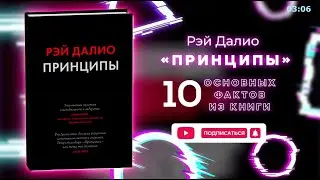 «Принципы» - Книга очень кратко за 3 минуты. Быстрый обзор ⏰