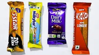 KitKat vs Dairy Milk vs Gems vs Lollipop😍