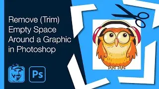 Remove (Trim) Empty Space Around a Graphic in Photoshop