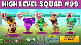 Caly | Paco | Jade | Lizzy | High Level Squad #99 | Zooba