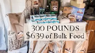 HUGE Azure Standard Haul / Buying in Bulk To Save Money on Groceries