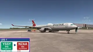 RFS - Real Flight Simulator | Qantas QF 145 | Sydney (YSSY) - Auckland (NZAA) | A330-300