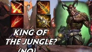 SMITE 2 - CERNUNNOS JUNGLE GAMEPLAY; MMM YUMMY NATURE