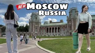 🇷🇺 MOSCOW, RUSSIA: Walk in MOST SANCTIONED COUNTRY in the WORLD! 4K | Moscow Evening walk 🔥