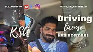 SAUDI DRIVING LICENCE | New License & Other GCC License replacement | TAMIL