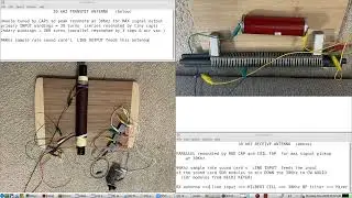 soundcard SDR VLF 30kHZ CW Transmitter & Receiver - LiVE DEMO