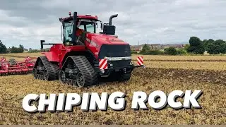 QUADTRAC CATCHING ROCK & STRAW CHOPPER ON  AnswerAsAPercent 1614