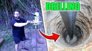 Drilling A Well - Homemade Deep Well For my Container Home