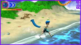 NiGHTS into Dreams - Summer Nights | Elliot in summer costume on Splash Garden vs Reala | A10A