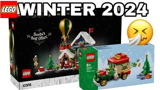 LEGO 2024 Winter Village Santa's Post Office and Delivery Truck