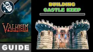 Best Large House Design Tutorial | How to Build a Stone Castle in Valheim | Base Building Guide