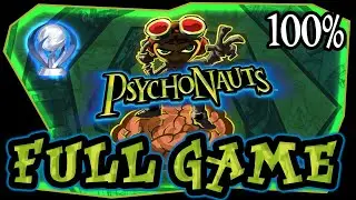 Psychonauts FULL GAME 100% Longplay (PS4, XBOX, PC)