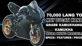 70,000 LANG MAY DUCATI SPORTSBIKE KANA | GRABE TO SULIT ANG MAANGAS | PWEDE SA BEGINNER RIDERS