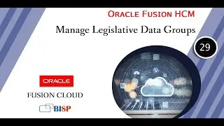 Oracle HCM Manage Legislative Data Groups | Oracle HCM Consulting | Oracle HCM Configuration | BISP