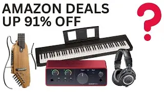 Amazon Prime Deals Musical Instruments & Home Recording Yamaha Focusrite Donner & More