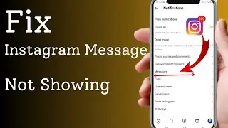 Instagram messages not showing up / Instagram message problem / Instagram message not showing / 2023