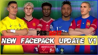 PES 2017 FACEPACK UPDATE 2023