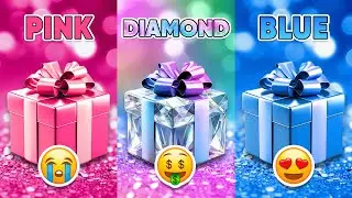 Choose Your Gift...! Pink, Diamond or Blue 💗💎💙 How Lucky Are You? 😱 Quiz Shiba