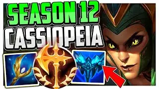 How to Play CASSIOPEIA & CARRY for Beginners + Best Build/Runes | Season 12 Guide League of Legends