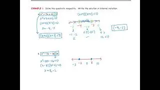 Ch 1 Day 21: 1.5 Inequalities (Part 2)