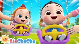 Playground Safety Song | Play Safe for Kids | LiaChaCha Nursery Rhymes & Baby Songs