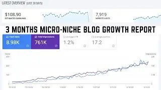 My Website's Traffic and Earnings Reports (Grow your Blog quickly)