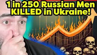 DoD LEAK: 1 in Every 250 Russian Men KILLED in Ukraine!