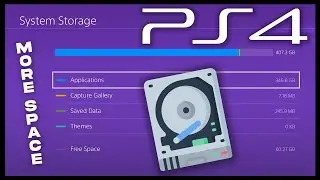 HOW TO GET MORE SPACE ON YOUR PS4 - 2025