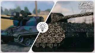Большой Мышь в Маленькой Тундре. Обзор взвода Maus в War Thunder Mobile!