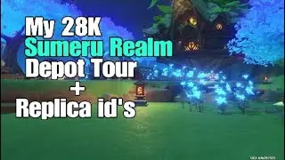 My 28K Sumeru Realm Teapot Tour! Genshin Impact Sereniteapot