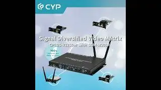 ✨Multi-format Matrix Switcher CPLUS-V32SDM 附 SDM-W201R✨多元訊號影音矩陣 #shorts #cyp